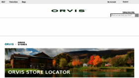 What Stores.orvis.com website looked like in 2018 (5 years ago)