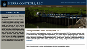 What Sierracontrols.com website looked like in 2018 (6 years ago)