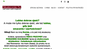 What Skutecznie.tv website looked like in 2018 (5 years ago)