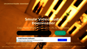 What Smuledownloader.download website looked like in 2018 (5 years ago)
