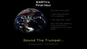 What Soundthetrumpet.ca website looked like in 2018 (6 years ago)