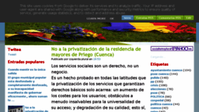 What Socialismoplural.es website looked like in 2018 (5 years ago)
