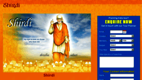 What Shirdi.org.uk website looked like in 2018 (5 years ago)