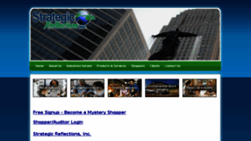 What Strategicreflections.com website looked like in 2018 (5 years ago)