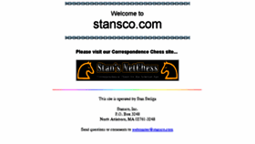 What Stansco.com website looked like in 2018 (5 years ago)