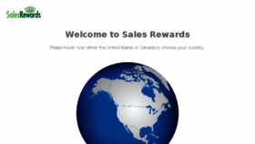 What Salesrewards.cash website looked like in 2018 (5 years ago)
