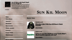What Sunkilmoon.com website looked like in 2018 (5 years ago)
