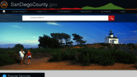 What Sandiegocounty.gov website looked like in 2018 (5 years ago)