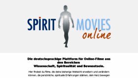 What Spirit-movies-online.de website looked like in 2018 (5 years ago)