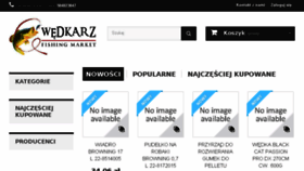 What Sklepwedkarz.pl website looked like in 2018 (5 years ago)