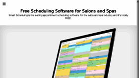 What Smartscheduling.com website looked like in 2018 (5 years ago)