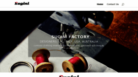 What Sugini.com website looked like in 2018 (5 years ago)