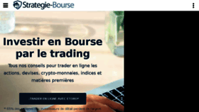 What Strategie-bourse.com website looked like in 2018 (5 years ago)