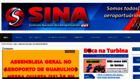 What Sina.org.br website looked like in 2018 (5 years ago)