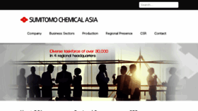 What Sumitomo-chem.com.sg website looked like in 2018 (5 years ago)