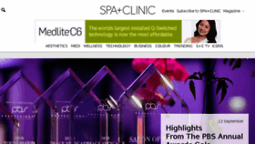 What Spaandclinic.com.au website looked like in 2018 (5 years ago)