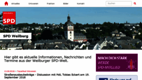 What Spd-weilburg.de website looked like in 2018 (5 years ago)