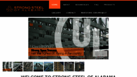 What Strongsteelhomes.com website looked like in 2018 (5 years ago)