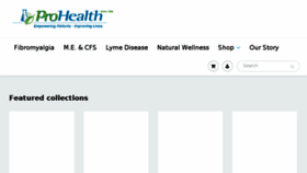 What Store.prohealth.com website looked like in 2018 (5 years ago)