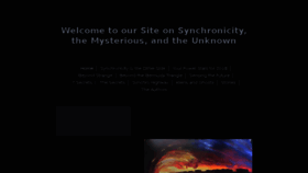 What Synchrosecrets.com website looked like in 2018 (5 years ago)