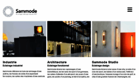 What Sammode.com website looked like in 2018 (6 years ago)