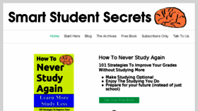 What Smartstudentsecrets.com website looked like in 2018 (5 years ago)
