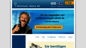 What Schliessanlagen-direkt.de website looked like in 2018 (5 years ago)
