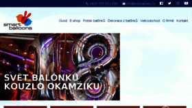 What Svetbalonku.cz website looked like in 2018 (5 years ago)