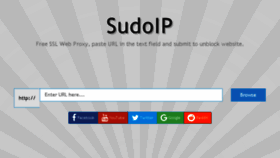 What Sudoip.net website looked like in 2018 (5 years ago)