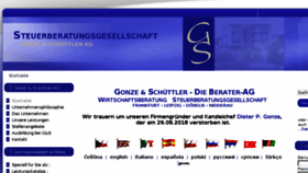 What Steuer-gonze.de website looked like in 2018 (5 years ago)