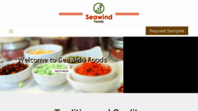 What Seawindfoods.com website looked like in 2018 (5 years ago)