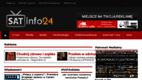 What Satinfo24.pl website looked like in 2018 (5 years ago)