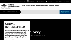 What Sandalhuddersfieldmini.co.uk website looked like in 2018 (5 years ago)