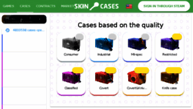 What Skincases.co website looked like in 2018 (5 years ago)