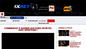 What Sportpari.cm website looked like in 2018 (5 years ago)