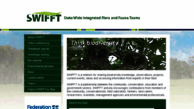 What Swifft.net.au website looked like in 2018 (5 years ago)