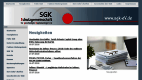 What Sgk-ev.de website looked like in 2018 (5 years ago)