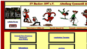 What Svbuckow-gymnastik-tanz.de website looked like in 2018 (5 years ago)
