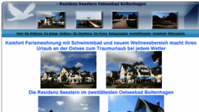 What Seesternboltenhagen.de website looked like in 2018 (5 years ago)