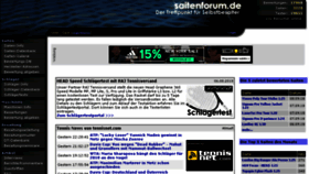 What Saitenforum.de website looked like in 2018 (5 years ago)