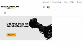What Swagtron.in website looked like in 2018 (5 years ago)