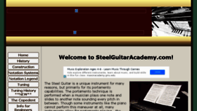 What Steelguitaramerica.com website looked like in 2018 (5 years ago)