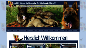 What Schaeferhunde-mv.de website looked like in 2018 (5 years ago)
