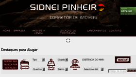 What Sidneipinheiro.com.br website looked like in 2018 (5 years ago)