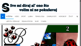 What Sve-mi-diraj-al-ono-sto-volim-ni-ne-pokusavaj.com website looked like in 2018 (5 years ago)