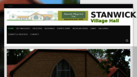 What Stanwickvillagehall.org website looked like in 2018 (5 years ago)