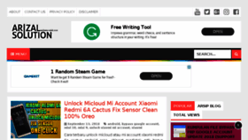 What Serbamasalah.com website looked like in 2018 (5 years ago)
