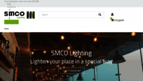What Smcolighting.com website looked like in 2018 (5 years ago)
