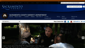 What Sacsheriff.com website looked like in 2018 (5 years ago)