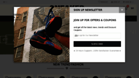What Sneakeronline.co website looked like in 2018 (5 years ago)